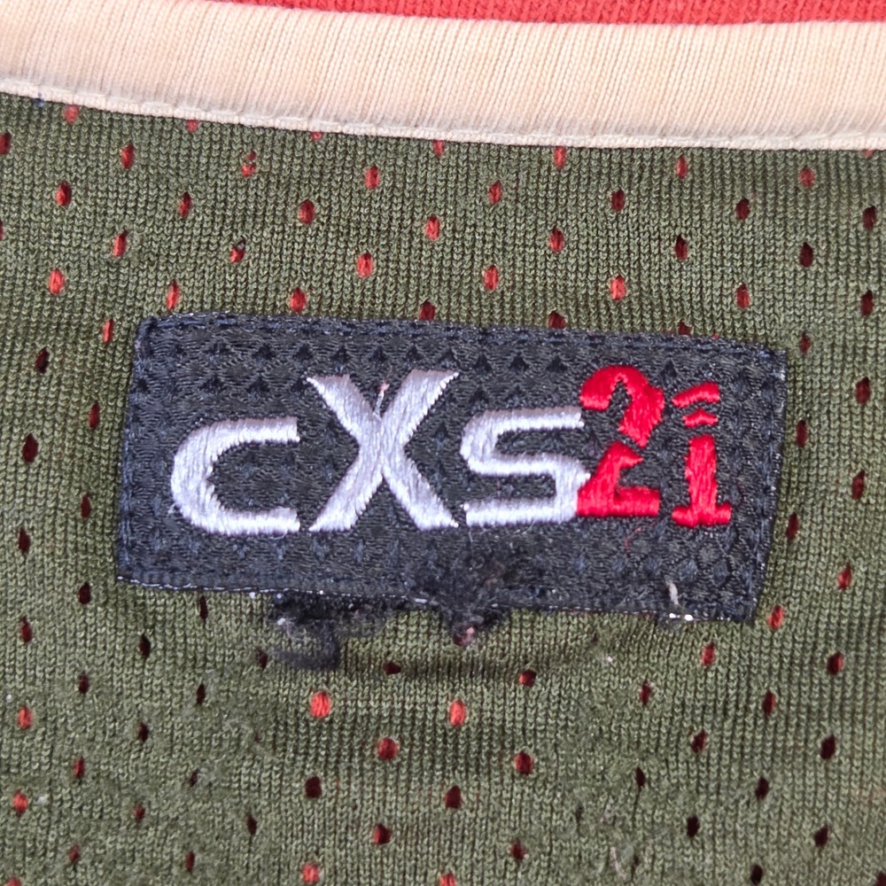 Y2k CXS2i Mens Waffle Knit T-Shirt Short Sleeve Crew Neck XL Skater 90s Grunge - Picture 4 of 6